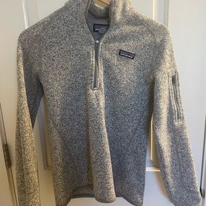 Patagonia 1/4 Zip Gray Better Sweater
